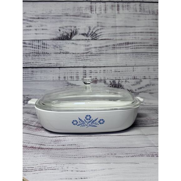 Vintage Corningware Blue Cornflower Lot NICE! SUPER GOOD CONDITION cottagecore - Picture 4 of 16